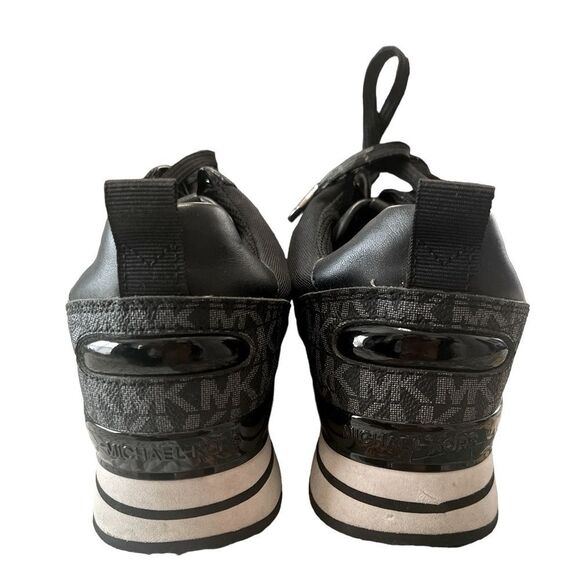 Michael Kors Wilma Color-Block Logo Trainer Fashion Sneakers - Picture 4 of 9